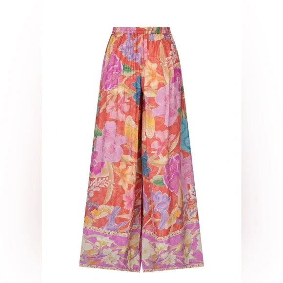 Spell Painters Garden wide leg pants sz S - Picture 2 of 9